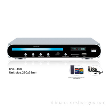mini dvd player with usb &amp; card reader